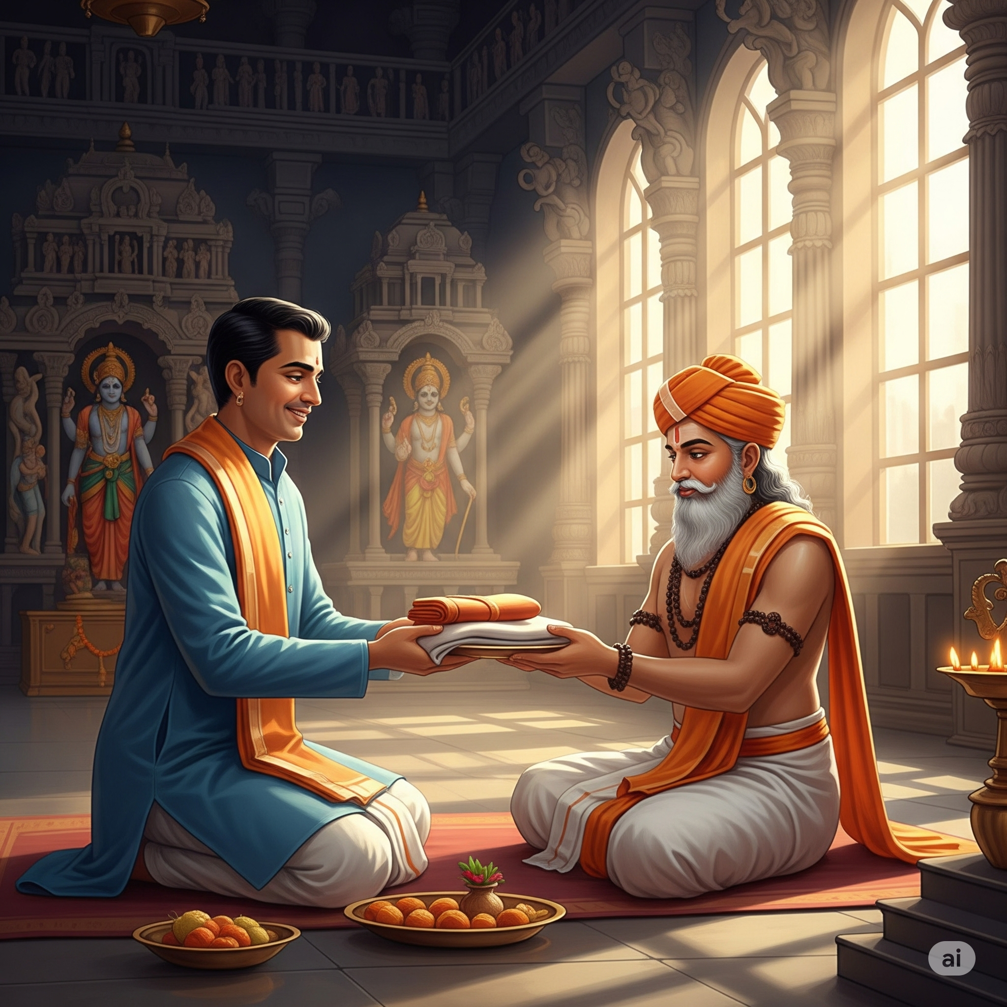 Vastra Daan to Brahmins