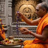 Neel Pushp & Nariyal Chadava (Fear & Illness Removal)