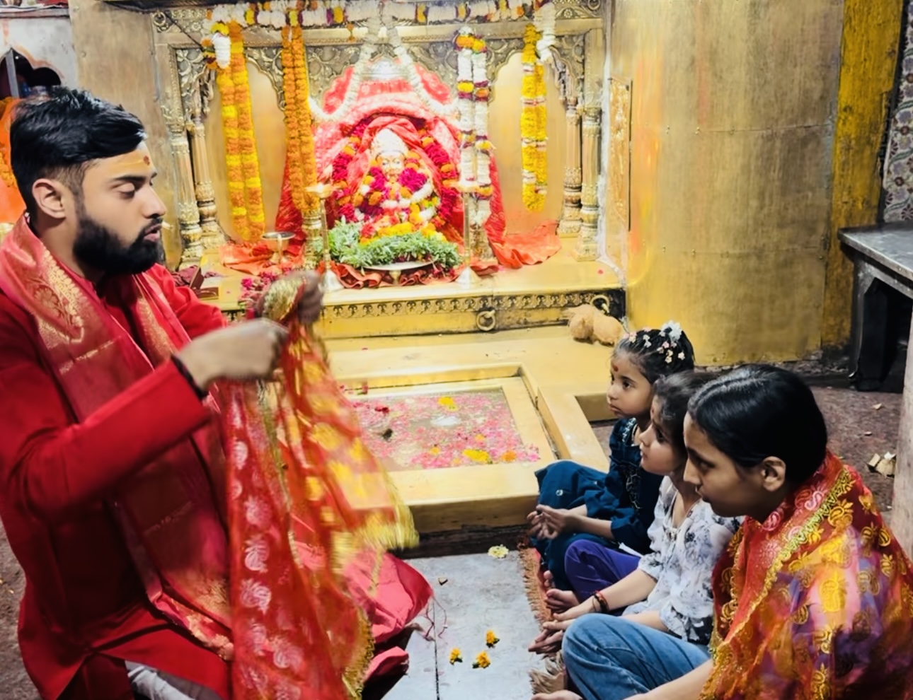 Sponsor Nine Days Nav Kanya Bhojan and Pujan Sewa
