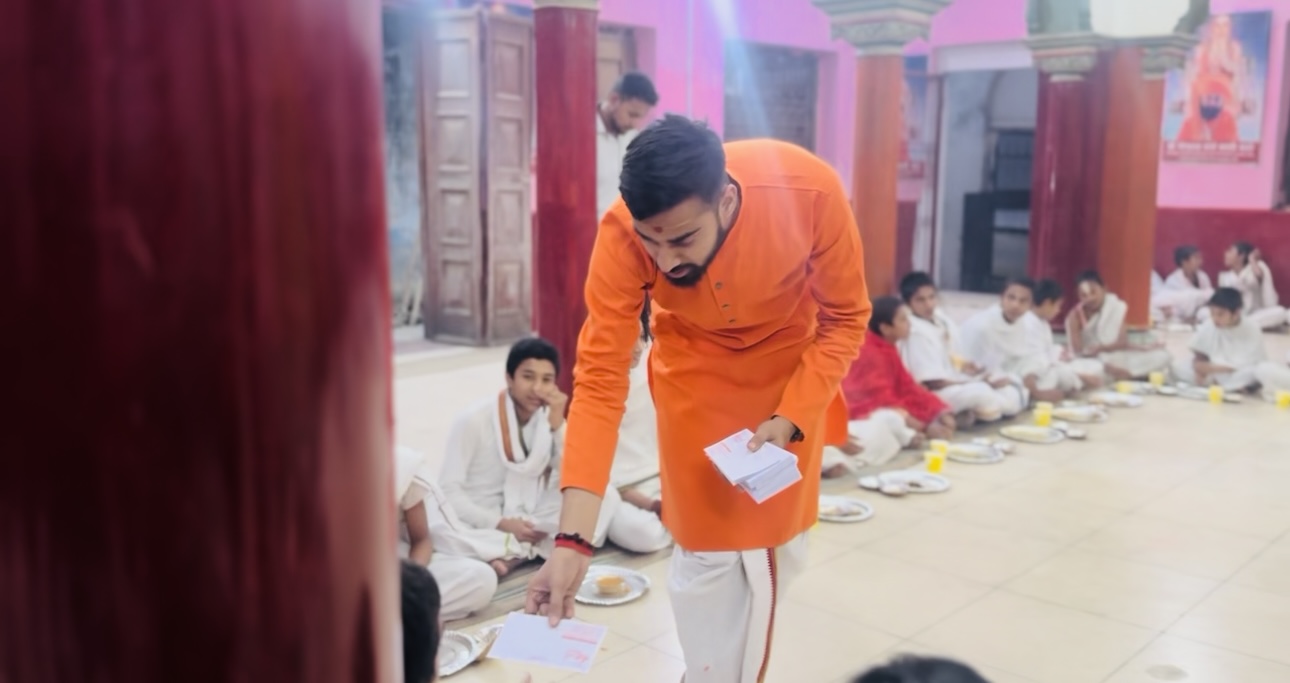 5 Brahmins 1 Sanyasi Annadan Sewa