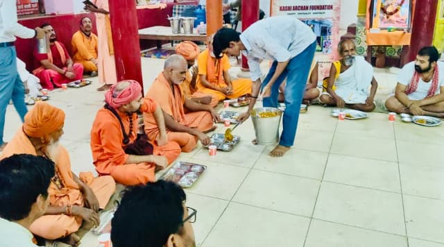 21 Sadhu & Brahmin Bhojan Sewa